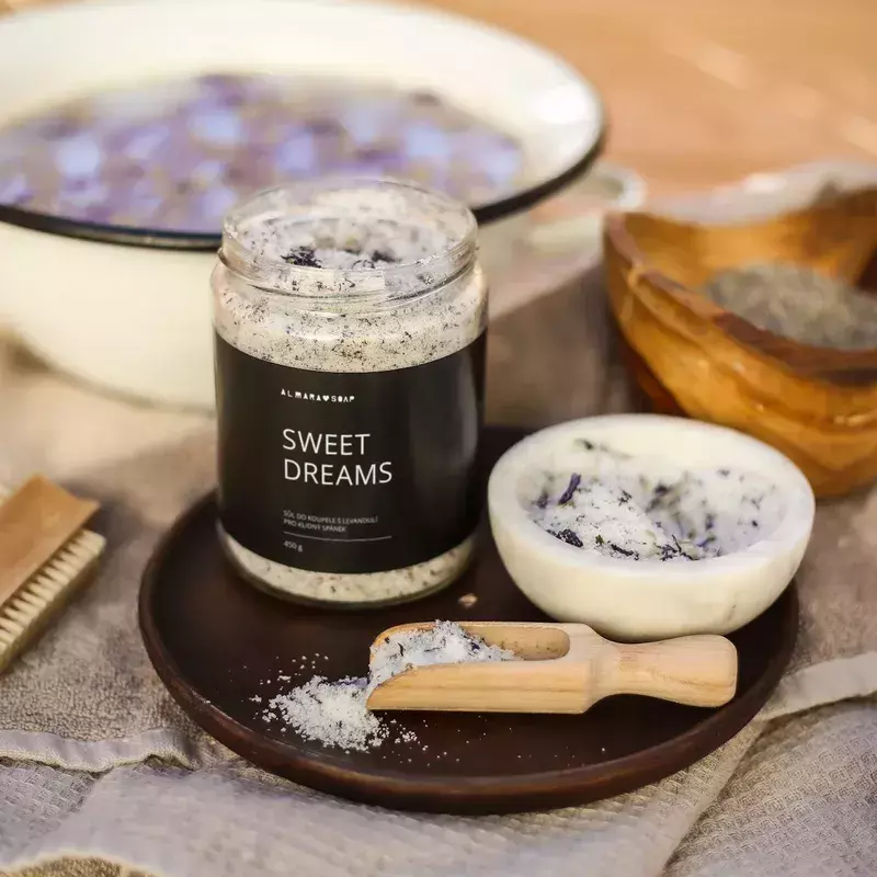 Almara Soap - sůl do koupele SWEET DREAMS 450 g