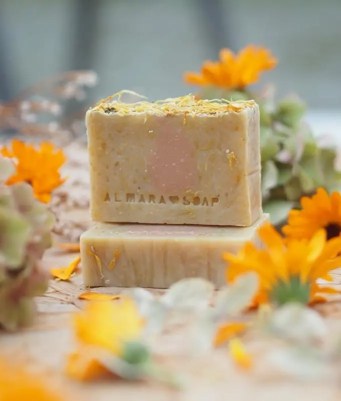 Almara Soap - přírodní mýdlo Babiččina zahrádka 90 g