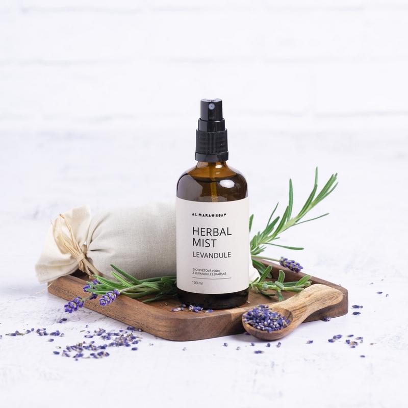 Almara Soap - Herbal MIST | Levandulová pleťová voda 100% bio 100  ml