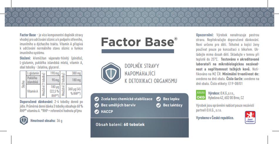 OKG Factor Base XXL 180 kaps.
