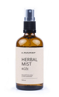 Almara Soap - Herbal MIST | Růžová pleťová voda 100% bio 100 ml